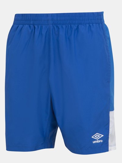 Umbro Mens Training Rugby Shorts - Royal Blue/French Blue/White product