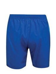 Mens Training Shorts - Royal Blue/French Blue/White