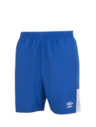 Mens Training Shorts - Royal Blue/French Blue/White