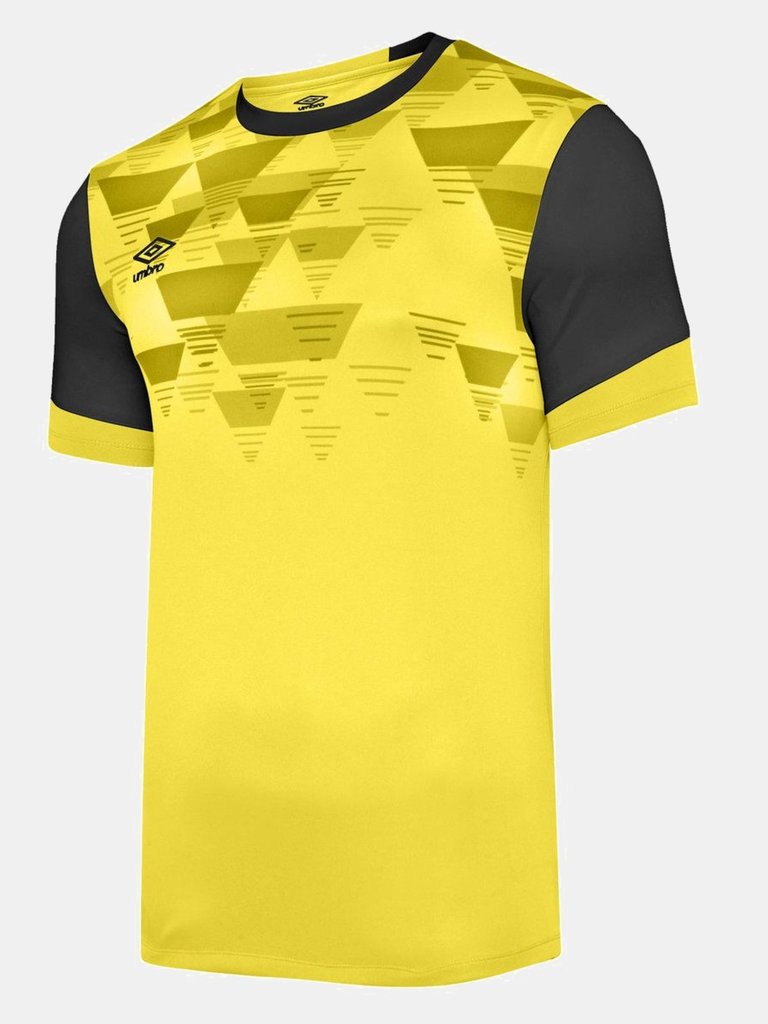 Mens Vier Jersey - Blazing Yellow/Carbon - Blazing Yellow/Carbon