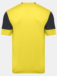 Mens Vier Jersey - Blazing Yellow/Carbon