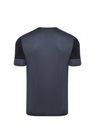 Mens Vier Jersey - Carbon/Black