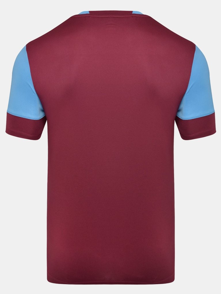 Mens Vier Jersey - New Claret/Sky Blue