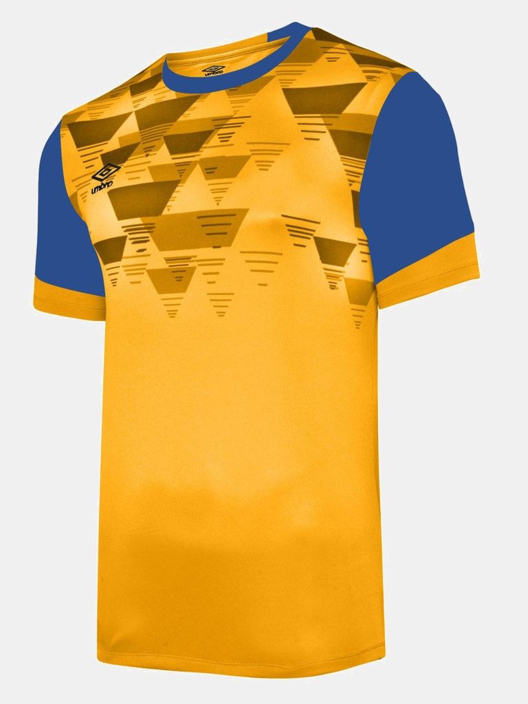 Mens Vier Jersey - Yellow/Royal Blue - Yellow/Royal Blue