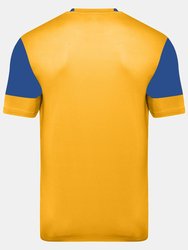 Mens Vier Jersey - Yellow/Royal Blue