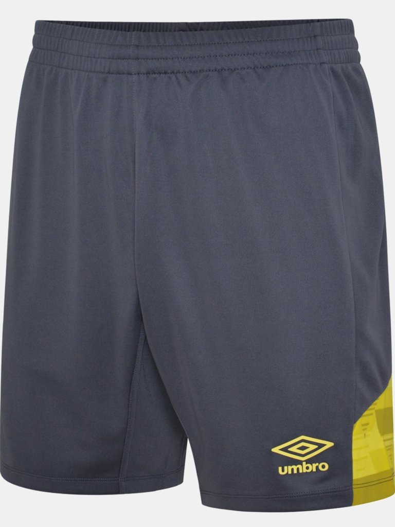 Mens Vier Shorts - Carbon/Blazing Yellow - Carbon/Blazing Yellow