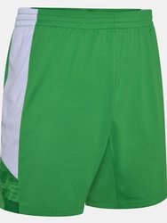 Mens Vier Shorts - Emerald/White