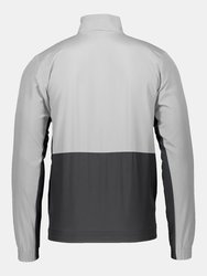 Mens Woven Training Jacket - High Rise Gray/Carbon