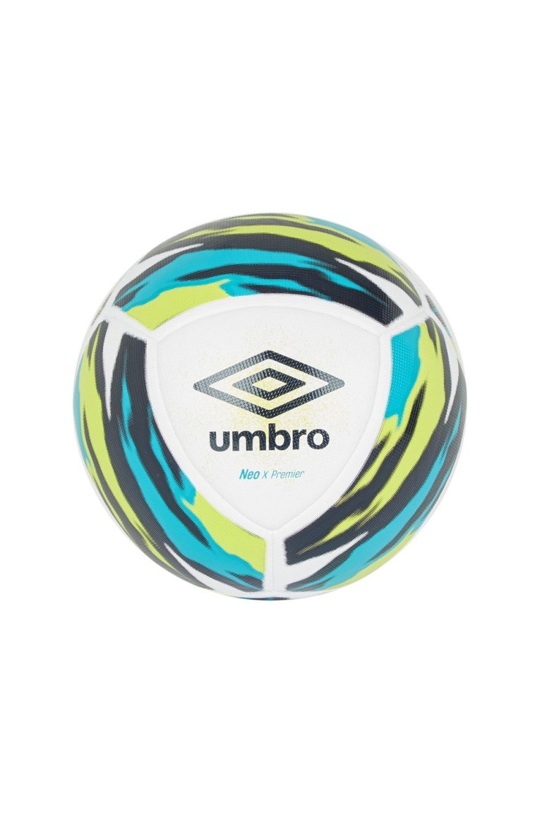 Umbro White/Peacoat/Lime Punch Neo X Premier Soccer Ball - White