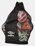 Umbro Logo Football Bag - One Size - Black/White
