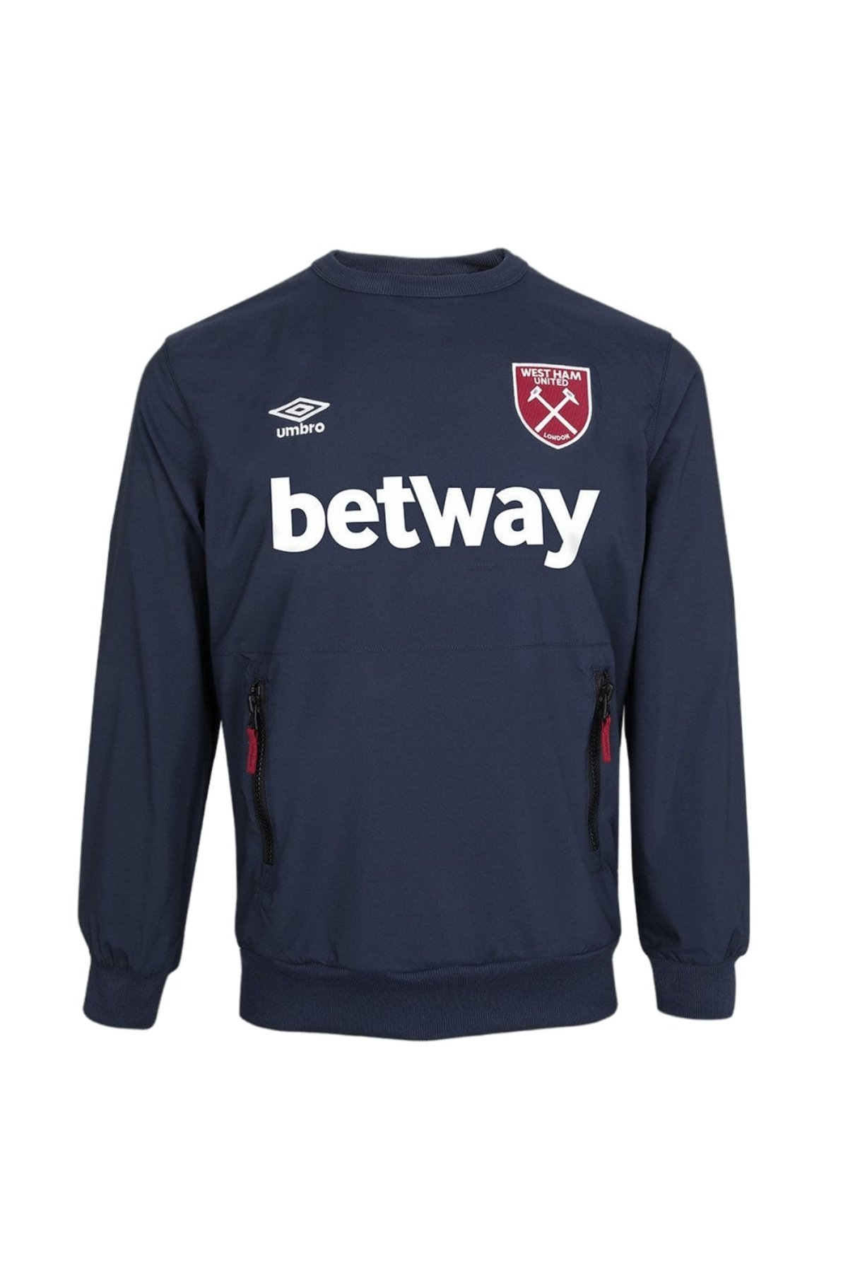 West Ham United FC Mens 22/23 Umbro Home Jersey, Size: XL, Blue