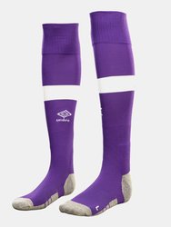 VFL Osnabruck Mens 22/23 Home Socks - Purple/White - Purple/White