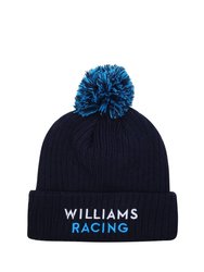 Williams Latifi Bobble Beanie - Peacoat/Diva Blue