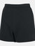 Womens Club Leisure Shorts - Black/White