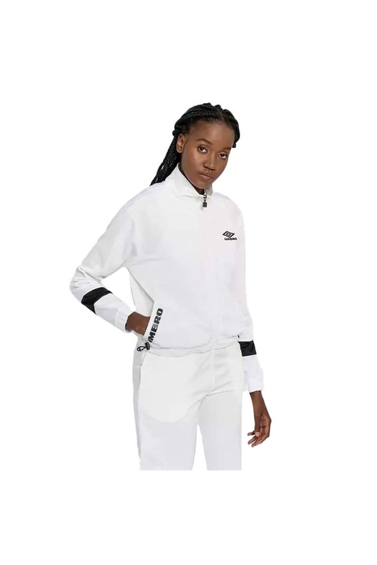 Umbro Ecru/White/Black Womens Diamond Alliance Tracksuit - Ecru