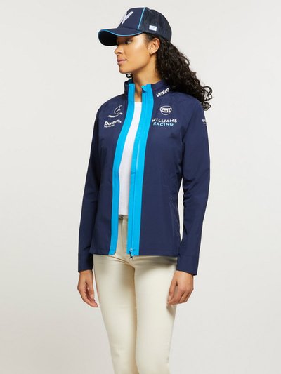 Umbro Womens/Ladies 23 Williams Racing Performance Jacket - Peacoat/Diva Blue product