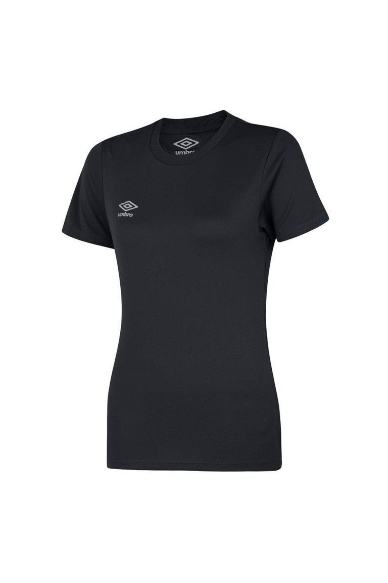 Womens/Ladies Club Jersey - Black - Black