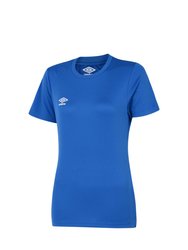 Womens/Ladies Club Jersey - Royal Blue/White - Royal Blue/White