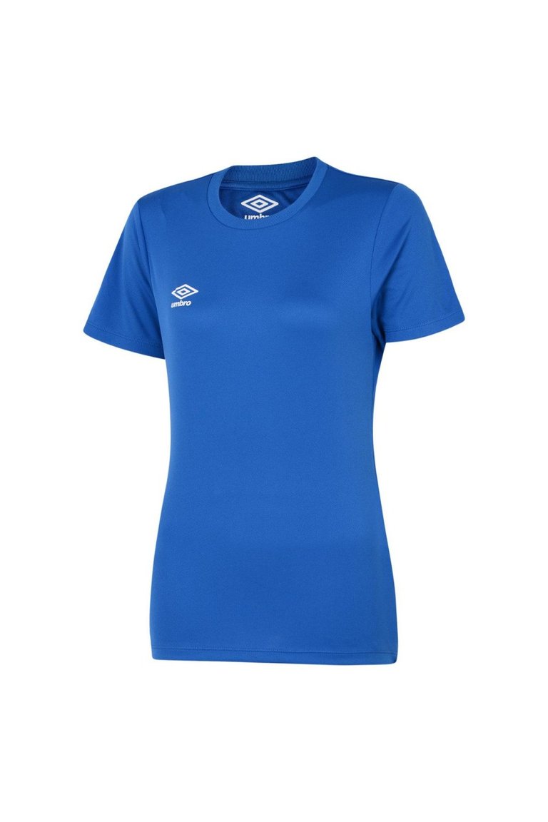 Womens/Ladies Club Jersey - Royal Blue/White - Royal Blue/White