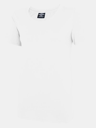 Umbro Womens/Ladies Club Leisure T-Shirt - White/Black product