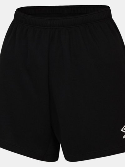 Umbro Womens/Ladies Club Logo Shorts - Black product