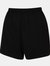 Womens/Ladies Club Logo Shorts - Black
