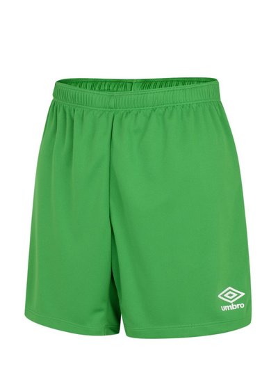 Umbro Womens/Ladies Club Logo Shorts - Emerald product