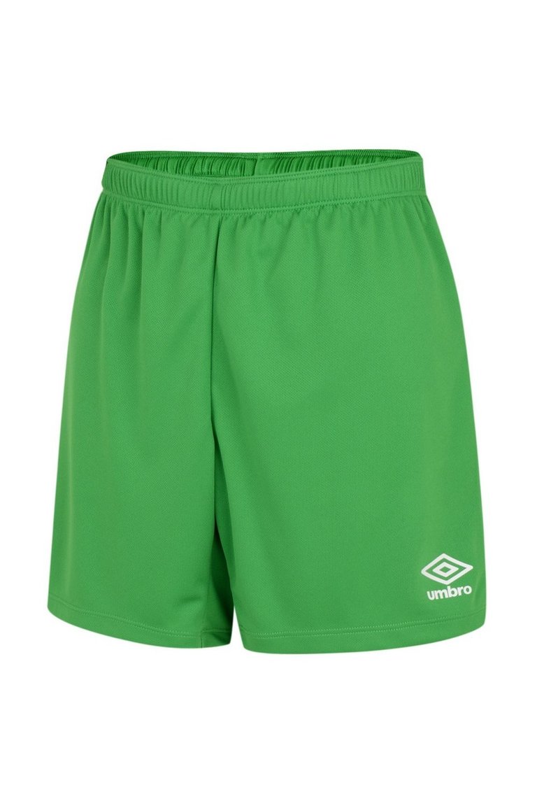 Womens/Ladies Club Logo Shorts - Emerald - Emerald