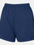 Womens/Ladies Club Logo Shorts - Navy