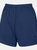 Womens/Ladies Club Logo Shorts - Navy