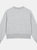 Womens/Ladies Core Boxy Sweatshirt - Grey Marl/White