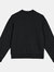 Womens/Ladies Core Half Zip Sweatshirt - Black