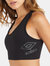 Womens/Ladies Core Logo Sports Bra - Black