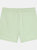 Womens/Ladies Core Sweat Shorts - Subtle Green/White