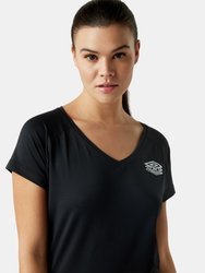 Womens/Ladies PTF Mesh Panel Sports T-Shirt