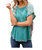 Allegra Top Shirt In Green - Green