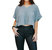 Crop Til You Drop Top In Dusty Blue - Dusty Blue