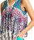 Paisley Print Sleeveless Tunic In Multi