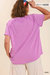 Round Neck Short Sleeve T-Shirt