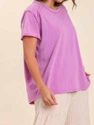 Round Neck Short Sleeve T-Shirt