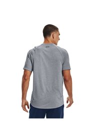 Mens Tech T-Shirt - Light Steel Heather/Black