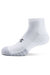 Under Armour Mens HeatGear Socks (White/Steel Grey)