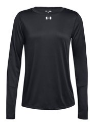 Women's Long Sleeve Locker Tee - Black - Black