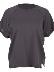 Women's Short Sleeve Shirt - Dark Grey