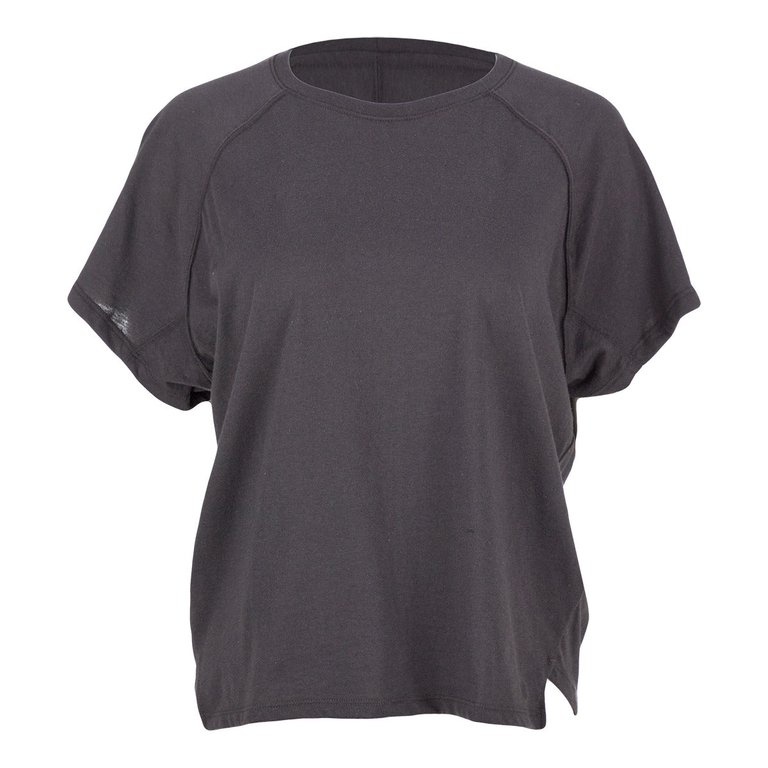 Women's Short Sleeve Shirt - Dark Grey
