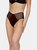 Feel Extraordinary Panties - Black/Burgundy