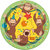 Curious George Birthday Party 7" Dessert Plates - 8 Per Pack