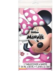 Disney Iconic Minnie Mouse Rectangular Plastic Table Cover