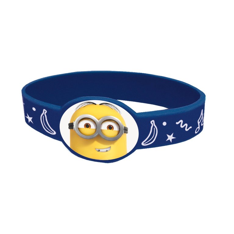 Minions Rise Of Gru Party Favor Stretch Bracelets - Pack Of 4