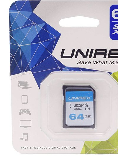 Unirex Full Size SD Card 64GB product